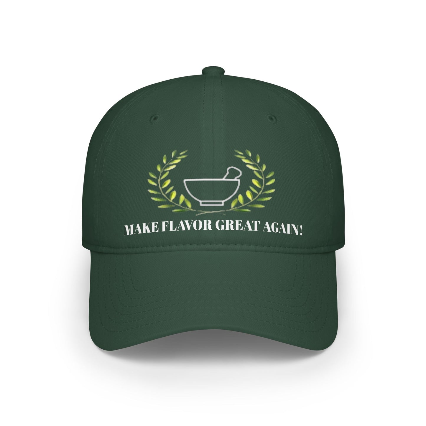 Make Flavor Great Again! Low Profile Baseball Cap - Perfect Gift for Food Lovers