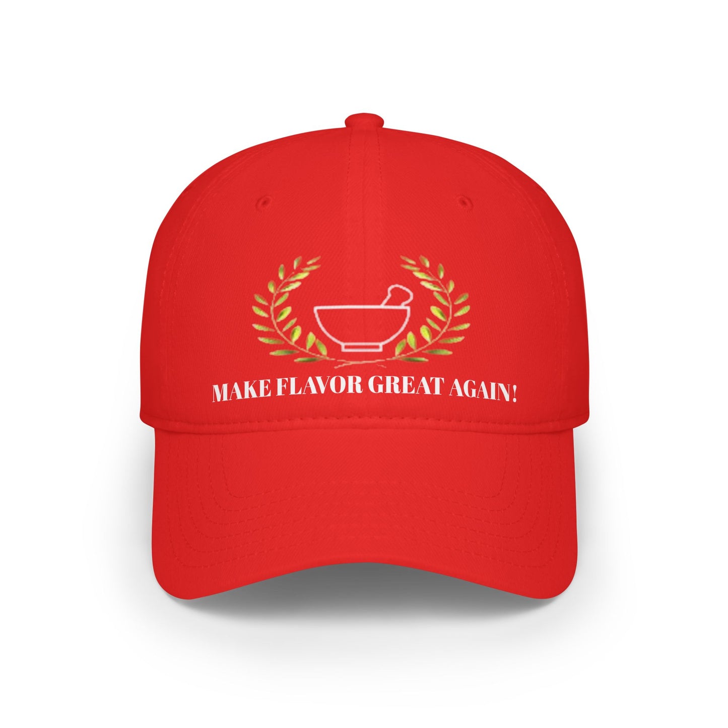 Make Flavor Great Again! Low Profile Baseball Cap - Perfect Gift for Food Lovers