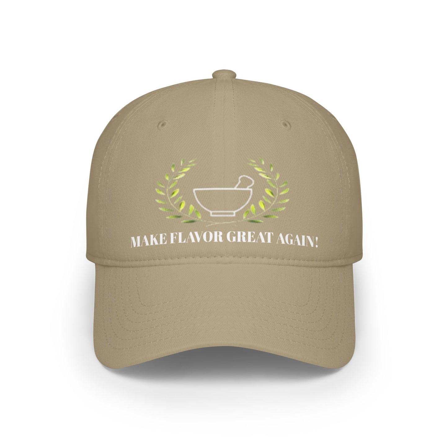 Make Flavor Great Again! Low Profile Baseball Cap - Perfect Gift for Food Lovers
